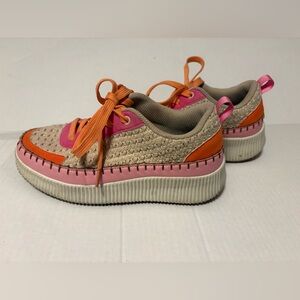 Lucky Step Colorful Platform Sneakers  Women’s Size 6